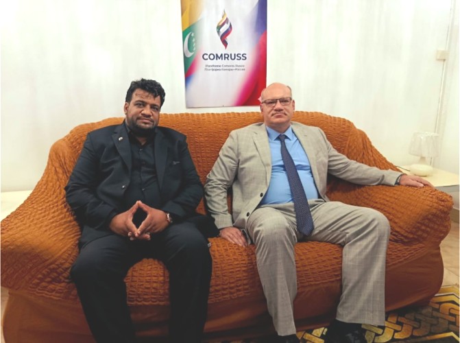 Coopération Moroni-Moscou I Alexeï Buriak réaffirme l’ouverture de l’ambassade…